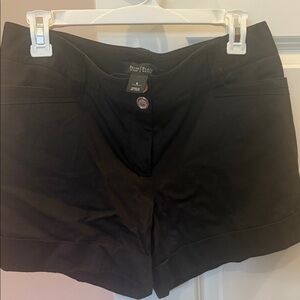White House Black Market High Waist Black Women's Shorts